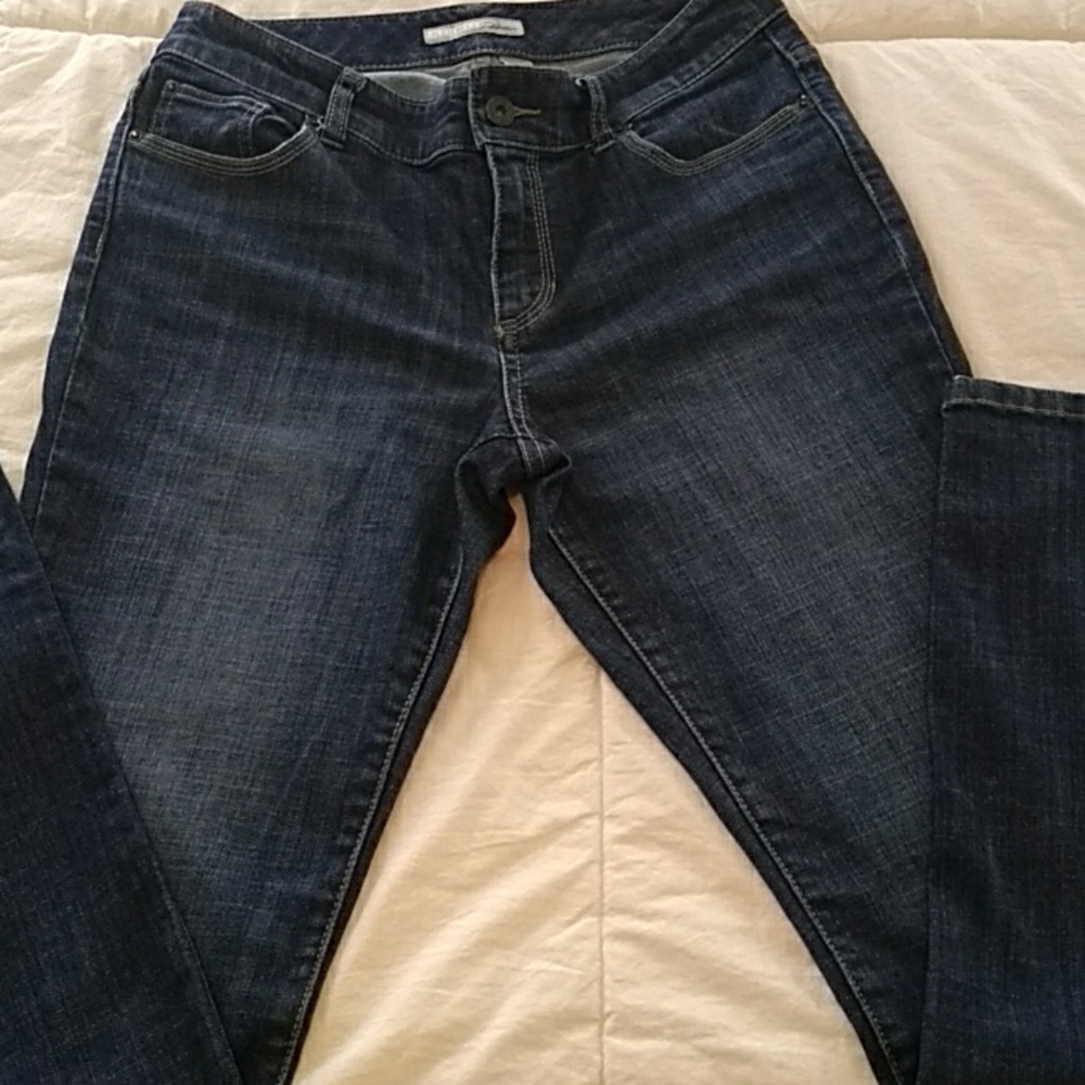 Chico Platinum sz 0 30x31 high rise blue jeans